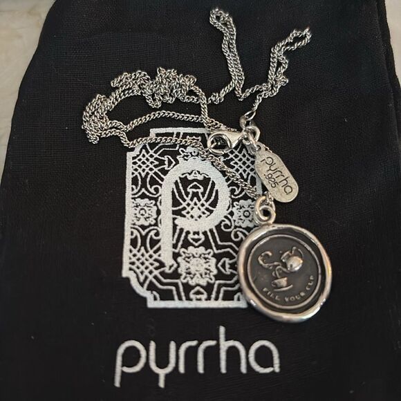 Pyrrha Jewelry - NWOT Pyrrha Fill Your Cup Talisman Sterling Silver